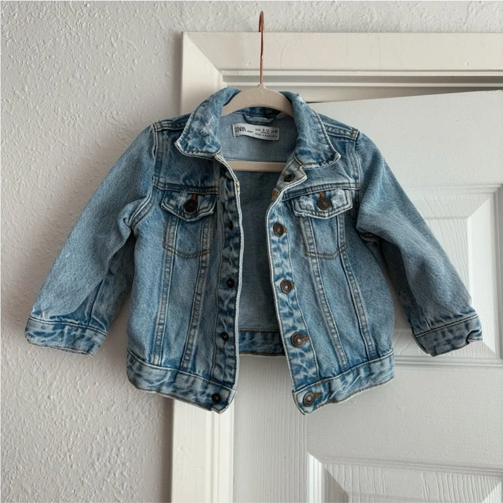 Zara Baby 9-13m Denim Jean Jacket | vintage style